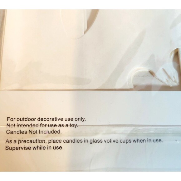 White Paper Luminary Bags, 30 Pcs 2 Butterfly, 1 Heart Flame Resistant Bags - Picture 7 of 8